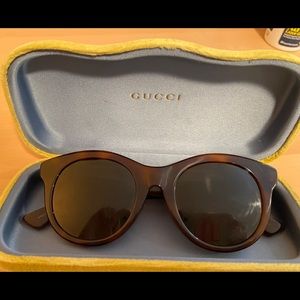 Authentic Gucci Sunglasses with Case